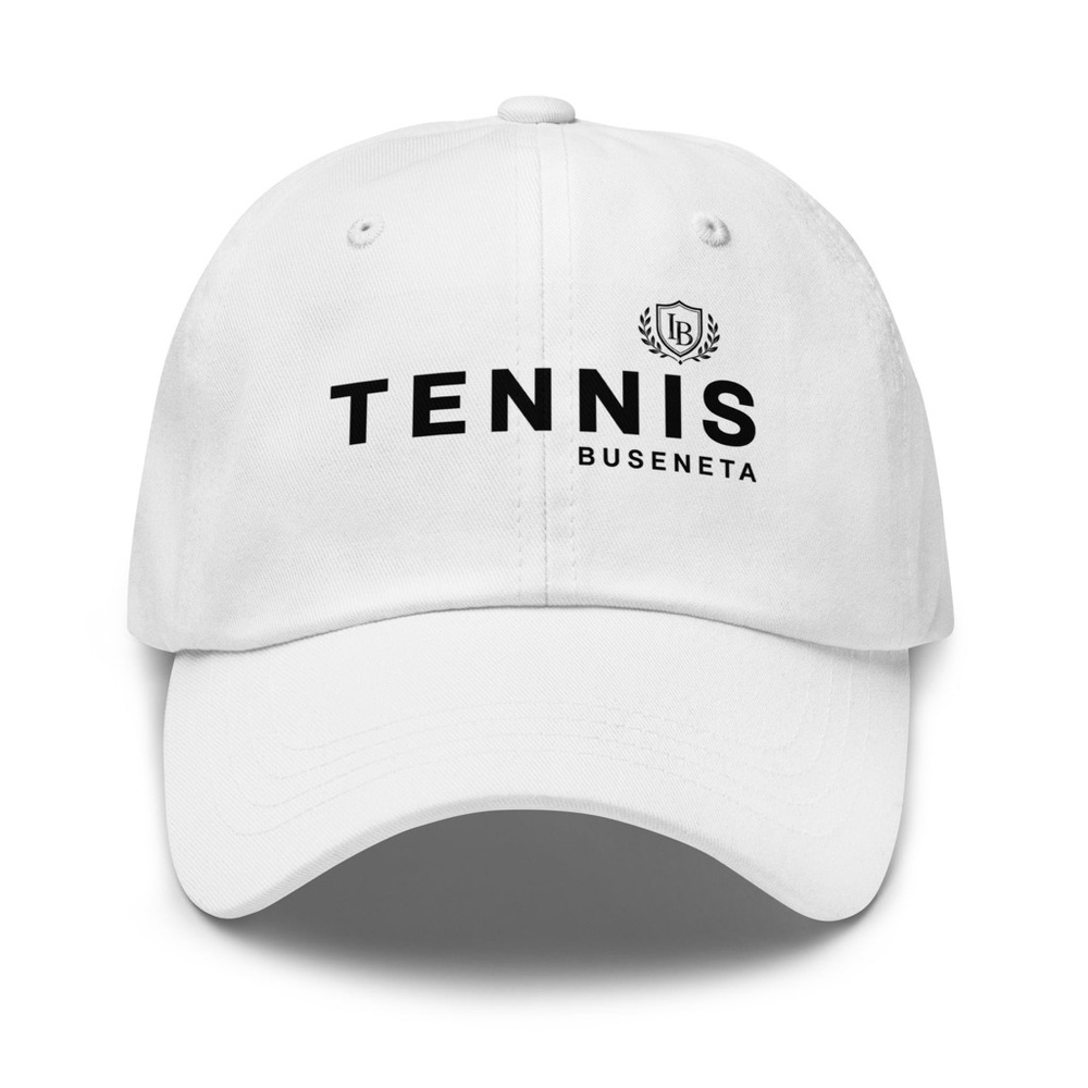 BUSENETA Signature Crest Tennis Cap